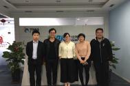 百助CEO程磊带团队赴合肥参观优秀互联网企业