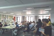 全市科技企业孵化器和众创空间管理者莅临百助参观学习