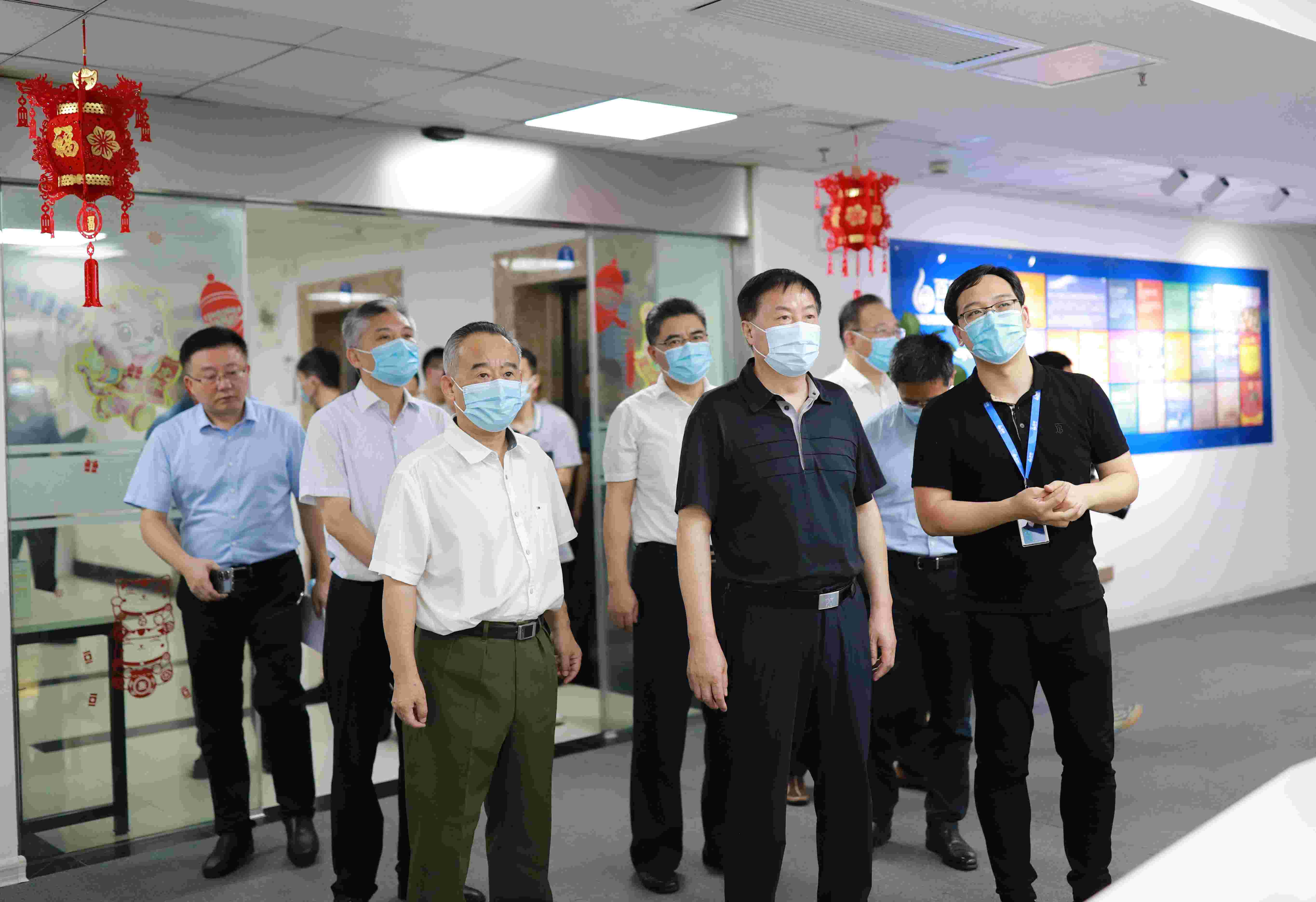 省政协副主席姚玉舟一行莅临百助考察调研_图1
