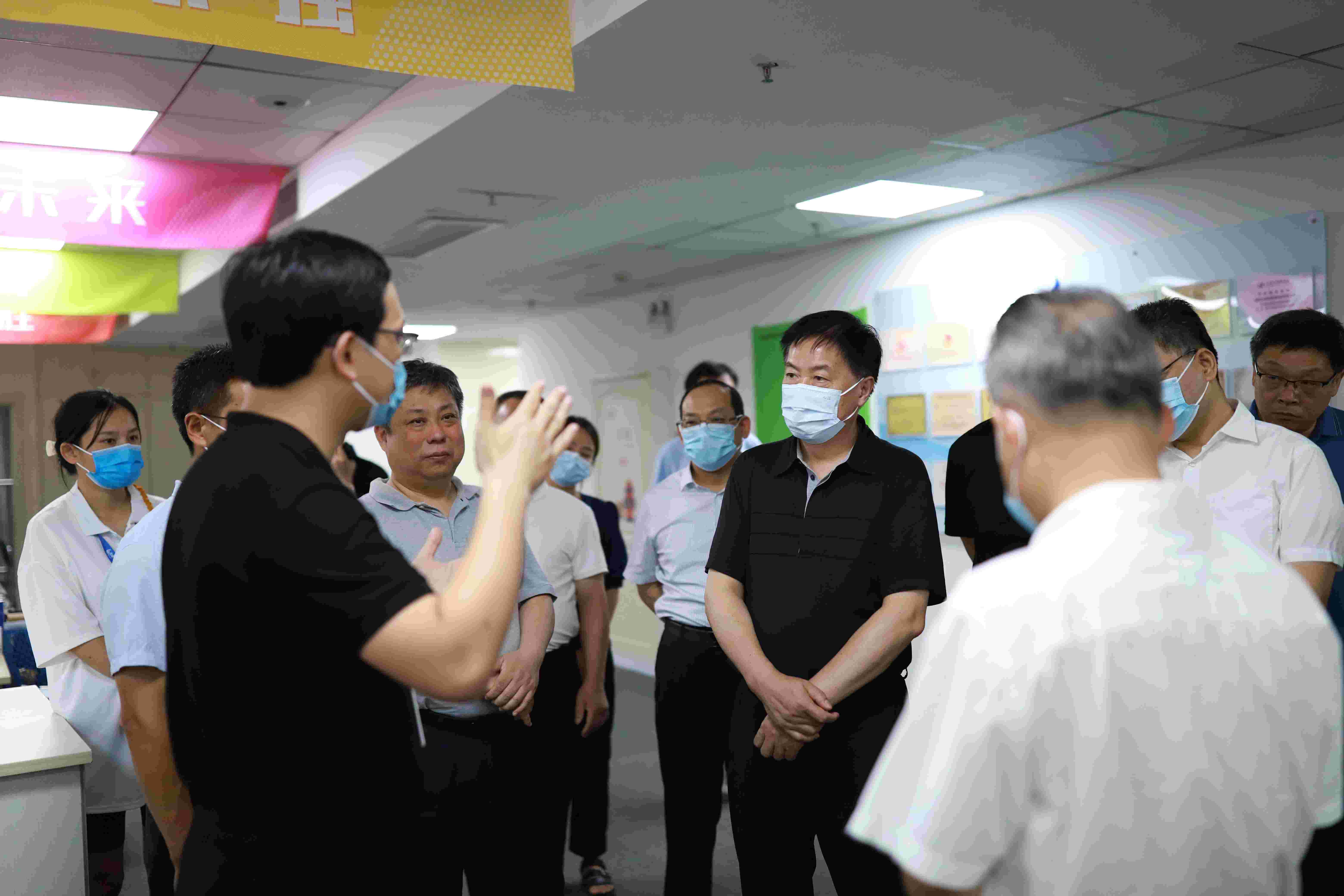 省政协副主席姚玉舟一行莅临百助考察调研_图2